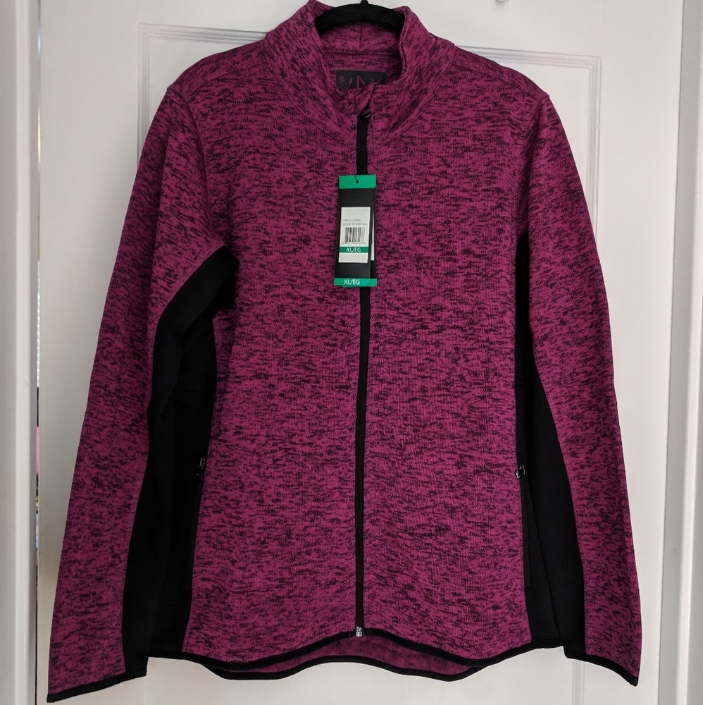 NWT Plum Zip Up Jacket
